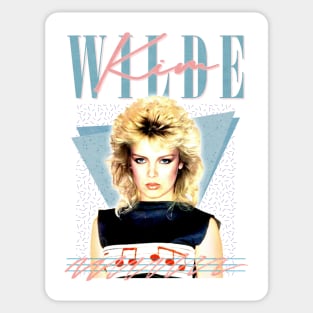 Kim Wilde / 80s Aesthetic Fan Art Design Sticker